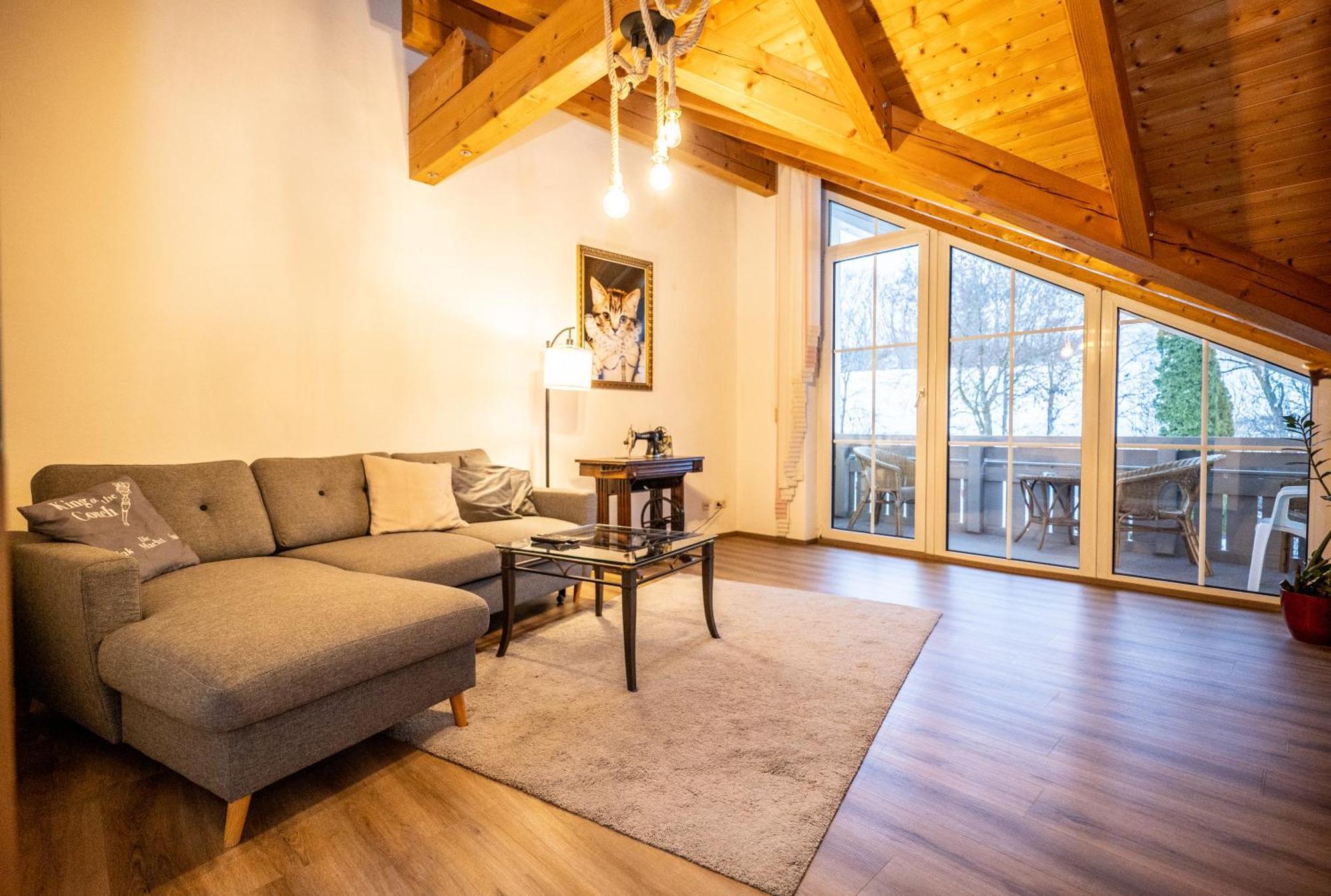 Kuschelige Ferienwohnung Mit Balkon & Free Wifi Buchenberg  Eksteriør bilde